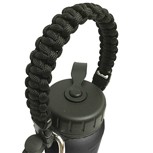 Best Water Bottle Handle Detachable into Paracord Bracelet Fits