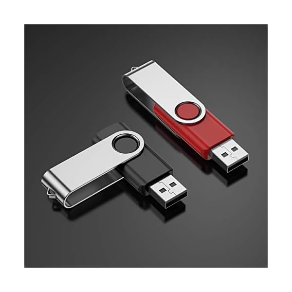 2 GB 2 GB SRVR USB-Stick mit Seil (mehrfarbig) 8G 2 colori – Bild 3