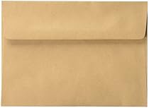 Darice 5 x 7 Blank Cards & Envelopes - Value Pack - 50 Count - Natural