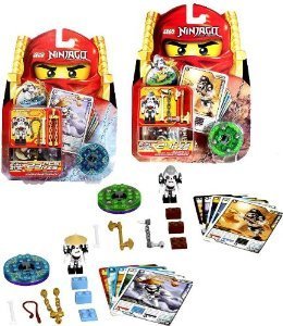 Lego Ninjago 2174 , 2175 Krunch & Wyplash Starter Set of 2 / Includes 44 Pcs.