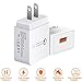 YOKERSU 18W USB Wall Charger (whiet)