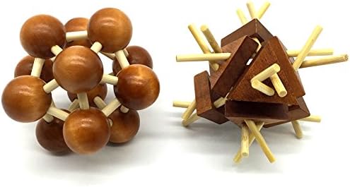 Wooden Nut Knot Ball Chew Toy for Rabbits Guinea Pigs Small Animals Pets playing chewing