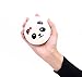 Anboor 3.7 Inches Jumbo Slow Rising Kawaii Panda Bun Squishies, 1pc Style Random