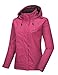 Little Donkey Andy Women's Waterproof Breathable Jacket Outdoor Shell Jacket for Hiking, Travel, Skiing