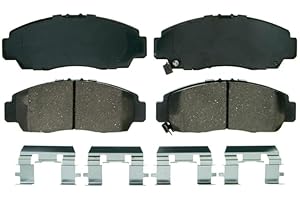 HYFTJYZ Front Ceramic Disc Brake Pads Compatible with 2003-2009 Honda Accord - 1999-2008 Acura TL TSX RL CL (HZ -787)