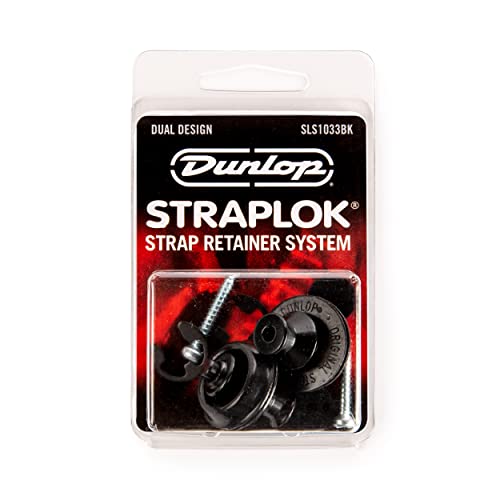 JIM DUNLOP Straplok Dual Design Strap Retainer System, Black Pricepulse
