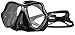 MARES Unisex Adult X-Vision Ultra Liquidskin Comfortable Scuba Diving Two Window Mask with Silicone Face Piece, Black/Gray/Gold Lens