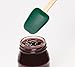 KitchenAid 2-Piece Mini Silicone Spatulas with Bamboo Handles, Teal/Black
