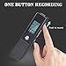Digital Voice Recorder, Anglink 8GB Sound Audio Recorder Voice Activated Recorder Dictaphone with MP3 Player, Double Noise Reduction Microphone and LCD Screen