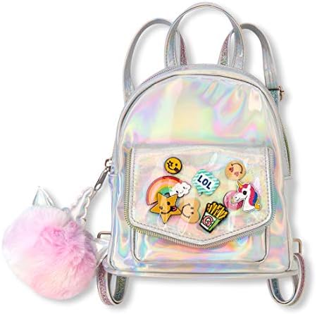iridescent backpack amazon