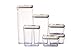 Juvale Dry Food Storage Containers, Canister Set (6 Pieces)