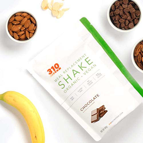 310 Nutrition Vegan Organic Plant Powder and Meal Replacement Shake