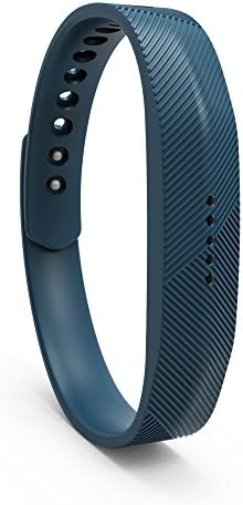 Replacement Bands with Metal Clasps for Fitbit Flex 2/Wireless Activity Bracelet Sport Wristband/Fitbit Flex 2 Bracelet Sport Arm Band - Provided by FengleMa (1pc Navy blue, S(5.5"-6.7"))