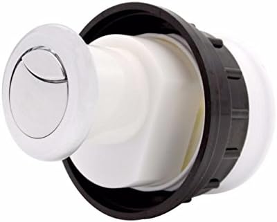 Thomas Dudley Dio Dual Flush Button 51mm Round White