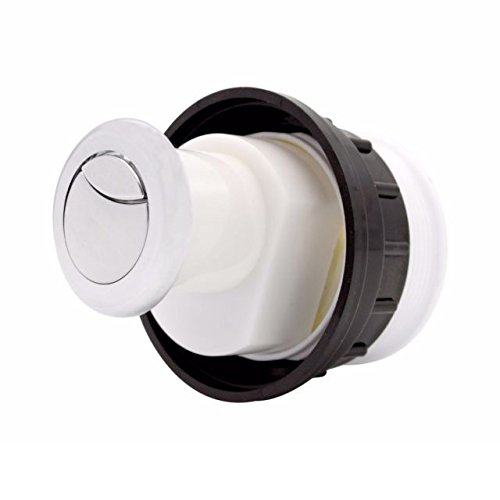 Thomas Dudley 327733 51 mm Round Dio Dualflush Button- White