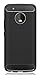 Moto G5 Plus Case,KUGI Soft Silicon Luxury Brushed Case with Texture Carbon Fiber Design Protection Cover for Motorola Moto G5 Plus 2017 Smartphone Black
