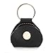 StaiBC Guitar Picks Holder Case Black Leather Keychain Plectrum Cases Bag