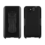 Beyond Cell 3 in 1 Kombo® Case & Holster Belt Clip Combo with Screen Protector for Kyocera Hydro Elite C6750 - Black - 1 pack