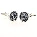 Covink Speedometer & Fuel Gauge Cufflinks MPH Car Automotive Transportation Land Cuff Buttons