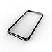 Luvvitt Clear View Case with Hybrid Scratch Resistant Back Cover and Shock Absorbing Bumper for Apple iPhone 7 (2016) iPhone 8 (2017) and iPhone SE (2020) - Black