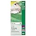 Avery 2181 File Folder Labels on Mini Sheets, 2/3 x 3 7/16, White, 300/Pack