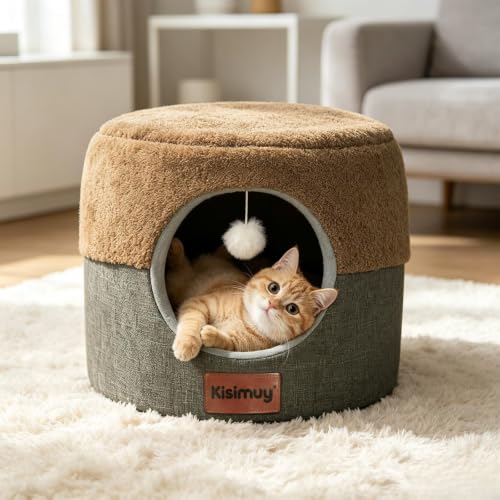 Kisimuy 2-in-1 Cat Bed