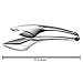 CUISINOX Stainless Steel Salad Serving Tongs, 9