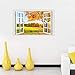 Amtoodopin Fake Window Wall Decal Fall Wall Decals Wall Decor Office Wall Sticker Fake Window Poster Wall Mural Landscape Wall Decor for Living Room Bedroom Office (Fall Leaf)