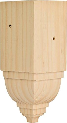 Blck Cnr Crwn Insd 1-3/4In WADDELL MFG CO Molding Trim Pieces ICTB31 Wood