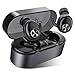 Wireless Earbuds, AairHut A2 Sweatproof Bluetooth 5.0 Stereo 3D Sound True Wireless Bluetooth Earbuds 15 Hour Playtime In-ear Headphones with 28 Hour Playtime for Mono Mode and Easy Pair Tech