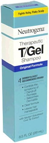 Neutrogena T/Gel Therapeutic Shampoo, Original Formula, 8.5 Ounce (Pack of 2)