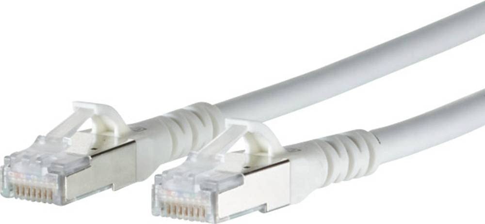 BTR 130845A088-E Patch Cable Category 6A 10 Gbit 500 MHZ PIMF S/FTP 10 m White