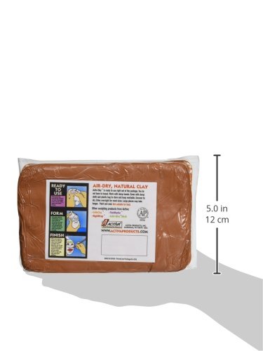 ACTIVA Activ-Clay, air dry, 3.3 Pound Terra Cotta