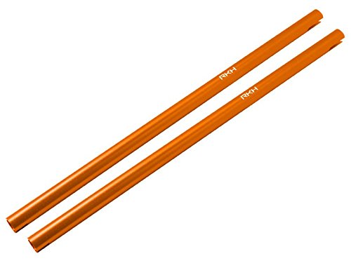 Rakonheli CNC Aluminum Tail Boom-Standard Length (2) (Orange) - Blade 200S
