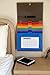 Desk and Wall Paper Organizer - 9 Letter Size Pocket File Folders - Durable Organizational Chart Transforms Into Portable Briefcase - Eco Friendly Space Saver - Satisfaction Guarantee (Black)