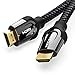 Vention 4K HDMI Cable HDMI 2.0 Cable High Speed 18Gbps,Nylon Braided,Support 3D 1080P,Ethernet and Audio Return (ARC) Compatible for Xbox 360, Playstation 3/4,Apple TV,DVD(2.5Ft/0.75m) primary