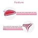 Silicone Female Urination Device-Lets You Pee Standing Up-Portable Female Urinal No Mess Reusable Womens Pee Funnel for Travel, Outdoor Activities Including Camping, Hiking and Festivals (Pink)