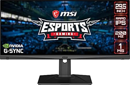 MSI Full HD Rapid-IPS 1ms 2560 x 1080 Ultra Wide 200Hz Refresh