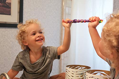 image for Stesa Kids Toothbrush - 5 Pack - Soft Bristles, BPA Free, Suction Cup 