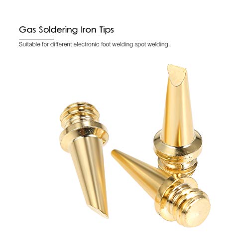 Soldering Iron Tips For HS-1115K Pro Butane Gas Soldering Iron Kit Replacement Tips Welding Tools and Accessories 5pcs
