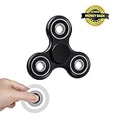 Hand Spinner, WINWONBRA Fidget Spinner High Speed EDC Fidget Toys Stress and Anxiety Relief Toy (Black)