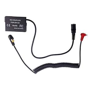 Amazon.com : Lanparte LP-E8 E8 Camera Power Coupler DC