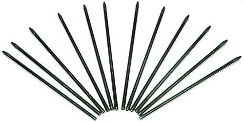 Cross Style Mini Ballpoint Pen Refill, Medium Black, Fits Tech 3, Autocross(12 PC/Pack)