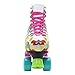 Stemax Quad Roller Skates for Girls and Women-Size 2.5 Kids to 8.5 Women -Outdoor, Indoor and Rink Skating- Classic High Cuff with Adjustable Lace System