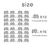 Baby Elephant Wall Decals/Nursery Wall Stickers/Baby Room Decor/Animal Vinyls/Baby Shower Gift, Removable Vinyl Wall Stickers for Baby Kids Boy Girl Bedroom Nursery Decor(A33) (State Gray)