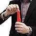 Gosear Magic Finger, Thumb Tip 2PCS Soft Plastic Thumb Tip Fingers Magic Tricks Toy Tool + 2PCS Red Silk for Stage Bar Party Home Shows Street (2 Set ) (2 Set)