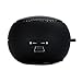 Docooler Mini Hamburg Speaker for iPhone iPad iPod Laptop PC MP3 Audio Amplifier (Black) …