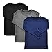 Angelina Kids Fleece Lined Crew-Neck Long Sleeves Thermal Top (3-Pack)