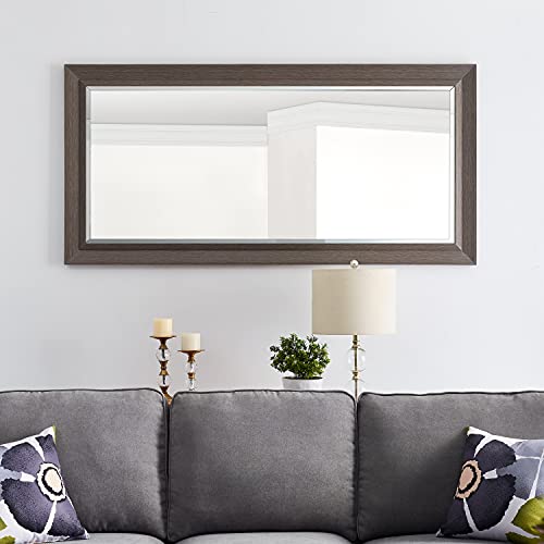 Framed Bevel Leaner Full Length Huge Floor Mirror XL Mirror Large