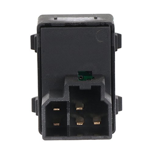 OLANMUS Power Window Switch Single Button for Chrysler Dodge Jeep Cherokee 56007695AC - Thumbnail 4